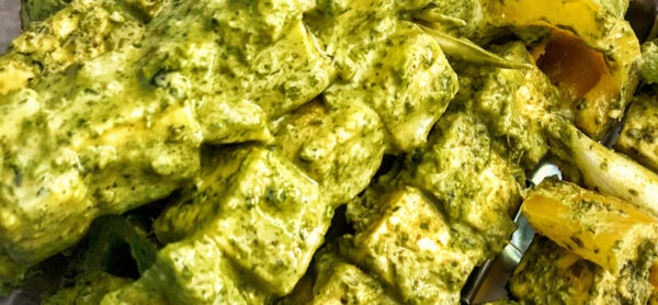 Cilantro paneer