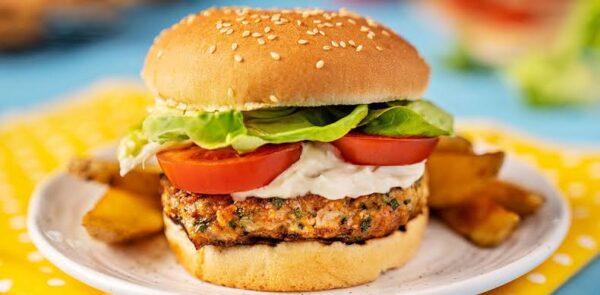 Chicken Mexican Mate Burger