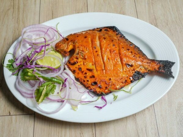 Tandoori promfret