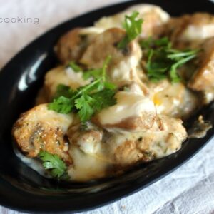 mushroom malai tikka