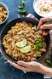 MUSHROOM PULAO
