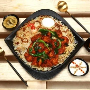 chicken pakoda biryani (full)