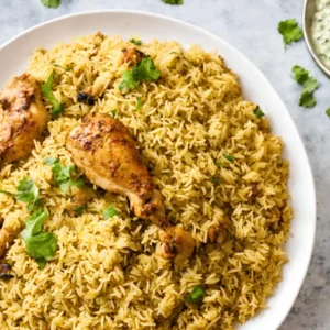chicken biryani (small rice)half