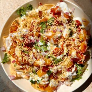 Boil fried alu tangi chat