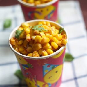 Steamed Sweetcorn Masala