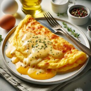 Delicious Cheesy Omelette