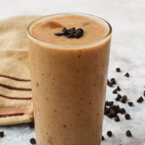 Lassi with coffee flavour