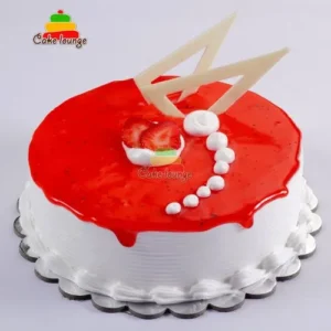 Strawberry Freshcream Cake (500 Gm)